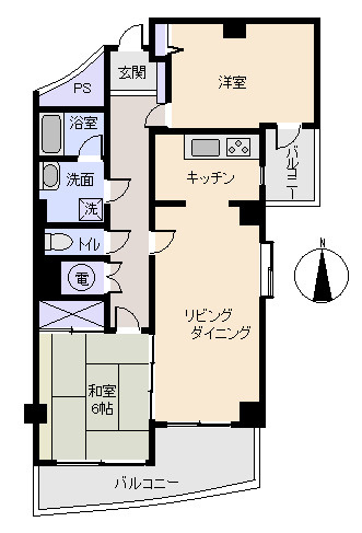 バードアイビュー湯河原の間取り