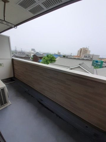 プロムナード倉敷のバルコニー
