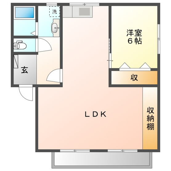 【間取り】 | フレグランス77