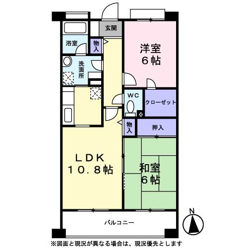 グラウンハイツの間取り