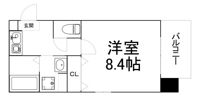 【間取り】 | ビガーポリス101扇町