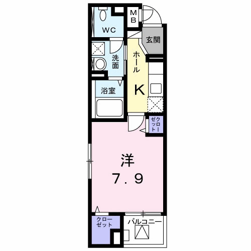 【間取り】 | ゴールデン　ソレイル