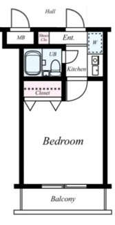 【間取り】 | パークウェル西新宿 | 間取りです。