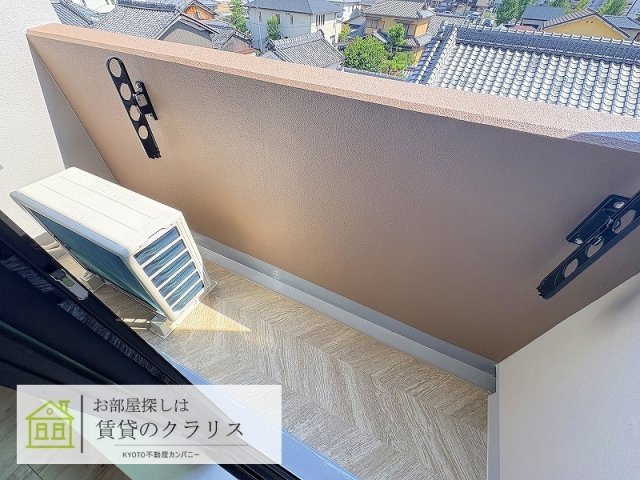 ARCA桂川のバルコニー