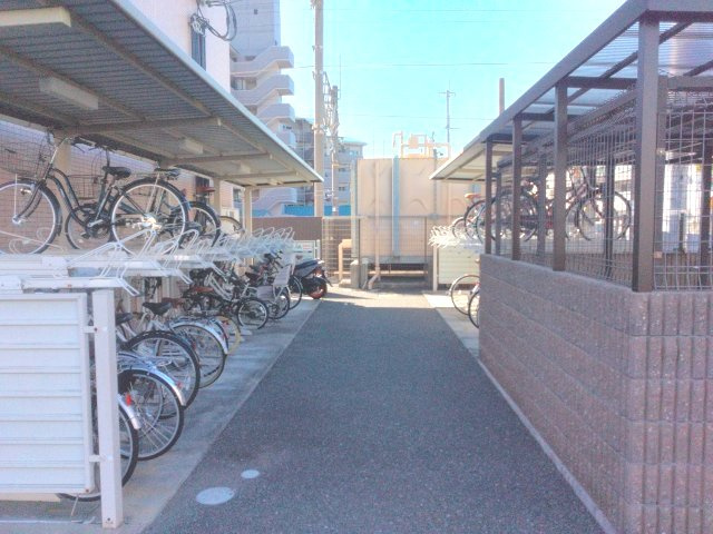 メゾン　ボヌールのその他共用部分|自転車置き場