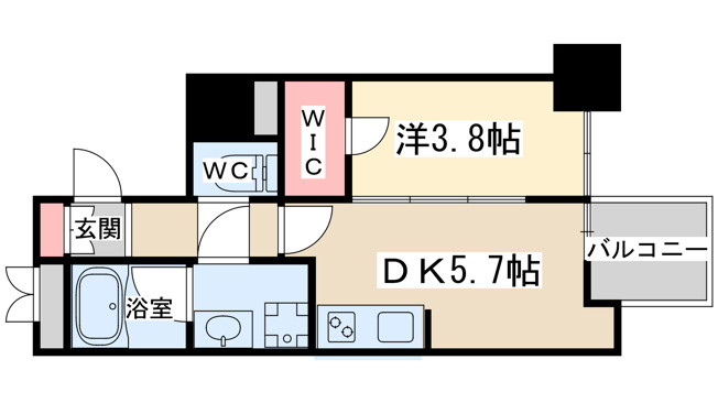 【間取り】 | RISING Maison本町橋