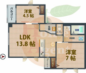 Peabody　Homes　Nakanosakaueの画像