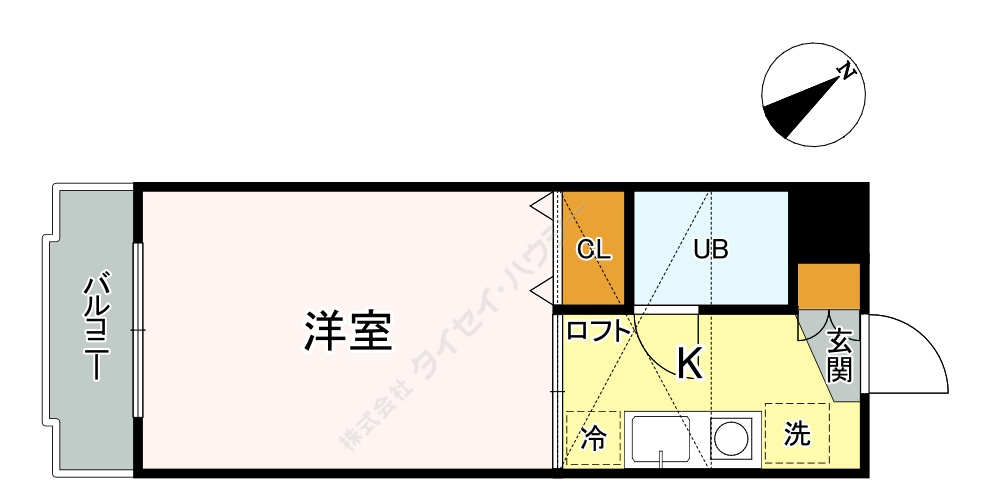 八千代台パーソナルハウスＰＡＲＴ－２の間取り
