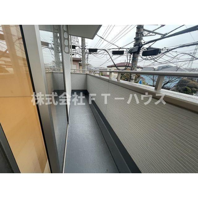 Kolet新船橋のバルコニー
