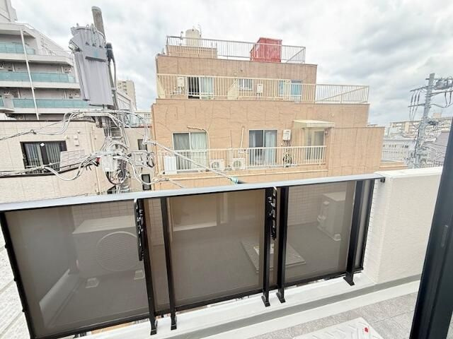 Ｃａｓａ　Ｆｌａｇ　Ｓｈｉｂｕｙａのバルコニー
