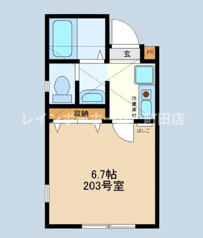 シティハイツ共和A※初期費用分割後払いサービス利用可能物件の間取り
