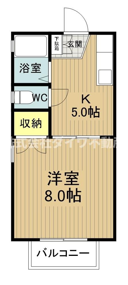 ベルハウス井田の間取り