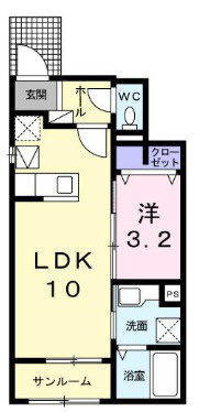 【間取り】 | ファーレ　ラ　ヴェルドゥーレ