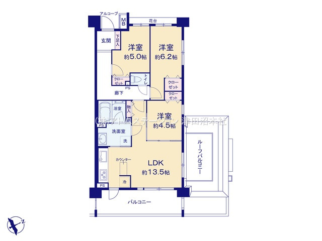 【間取り】 | アトムセレクト　クレアシティ西船橋