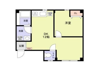 【間取り】 | エバーグリーンハイツＩ | 間取りです。