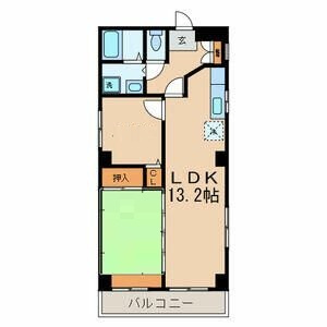 【間取り】 | 金子ビル | 間取りです。