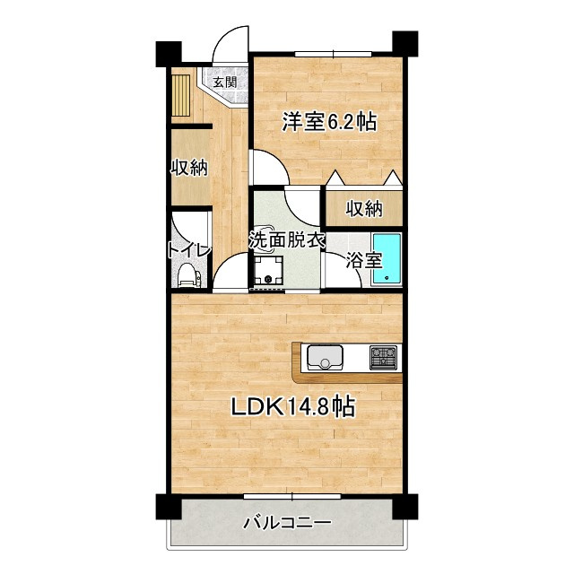 アルベールSEIの間取り
