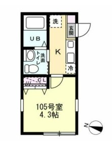 【間取り】 | ベイルーム東白楽