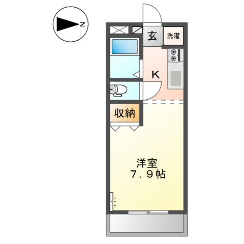キャンベルハイムの間取り