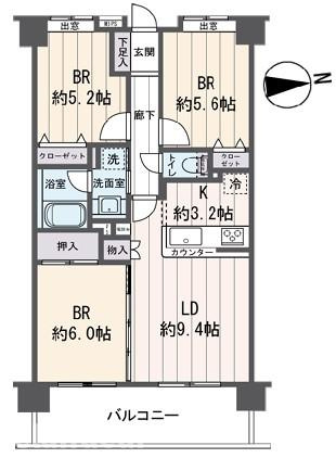 日神パレステージ竹ノ塚第2の間取り|ドキドキの新生活も、安心してスタート。ぴったりの住まいを見つけませんか？クランディアが一緒に住まい選びをサポートします‼　まずは、お気軽にお問合せください　＃クランディア