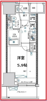 【間取り】 | フェルクルールプレスト青戸