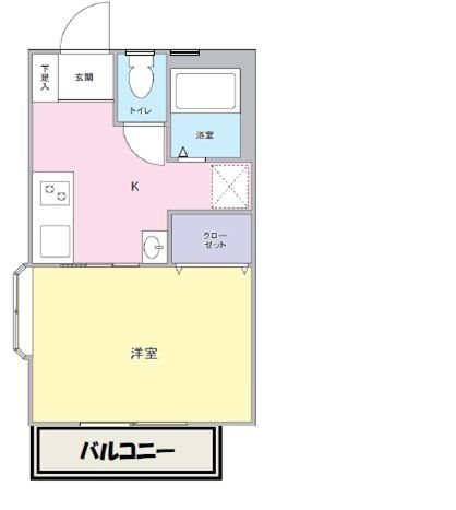 ラベンダーコートの間取り|間取りです。