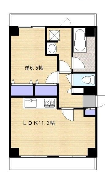 フジマンションの間取り|間取りです。