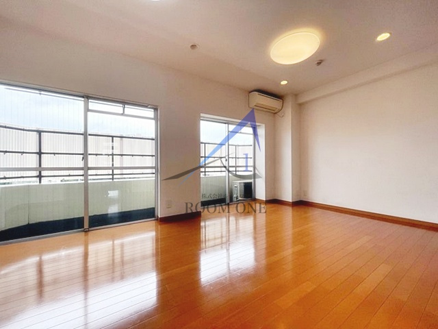 フジマンションの居間・リビング|洋室のお部屋です。