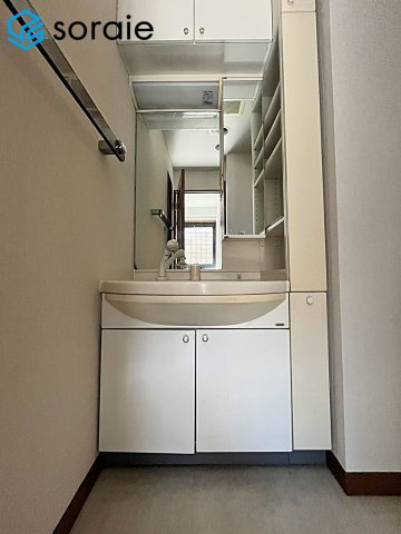 狭山市狭山台２丁目　中古戸建の独立洗面台|2026.9.14撮影