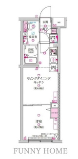 【間取り】 | ラフィスタ豪徳寺