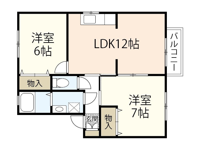 【間取り】 | パトリア山崎