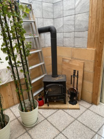 【設備】 | 東金市西福俵　中古戸建 | 薪ストーブ