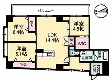 【間取り】 | ボナール古京