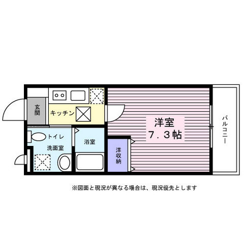 フローラ大倉山の間取り