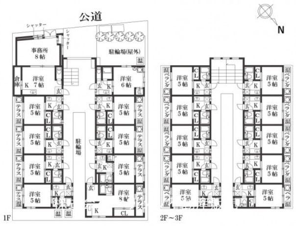 【間取り】 | S60395-二軒茶屋ﾏﾝｼｮﾝA棟・B棟