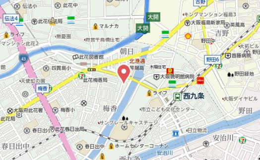 【地図】 | ヴィラナリー西九条
