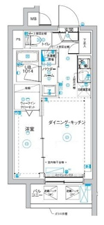 【間取り】 | RELUXIA板橋西台 | 間取りです。