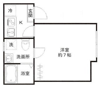【間取り】 | フルール | 間取りです。