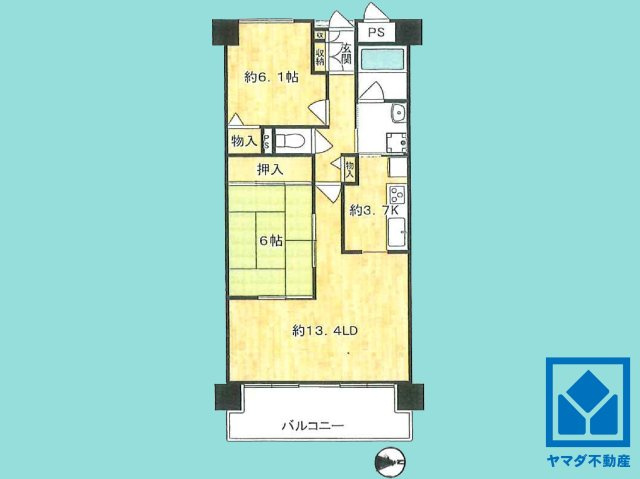 朝日プラザ宇治の間取り
