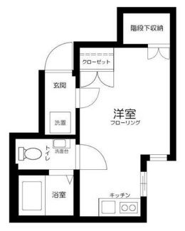 【間取り】 | カサーディア蒲田 | 間取りです。