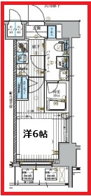 【間取り】 | メインステージ北千住Ⅳ