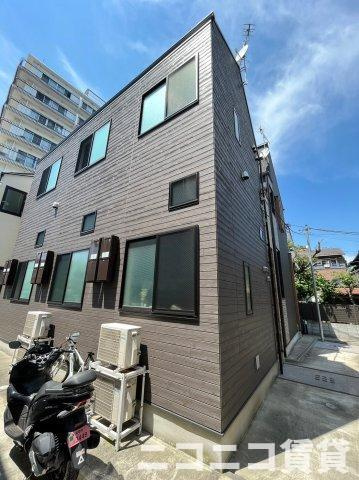 品川区南品川５丁目のアパートの外観