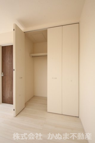 Livele Garden.S　栃木都賀町平川第３の収納|〇クローゼット〇
２F東側洋室の収納です。