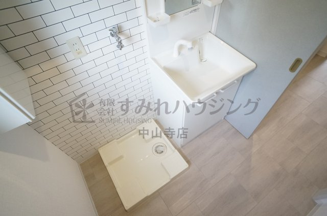 センターフィールド宝塚Ⅰの洗面所