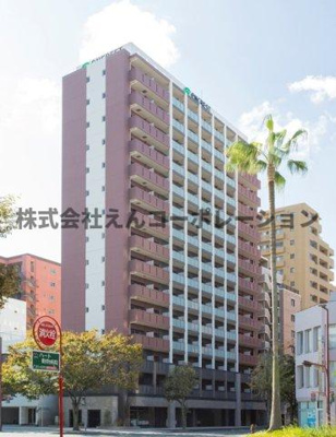 【エントランス】 | エンクレスト大博通りAPEX | 大通り沿いのマンションです☆