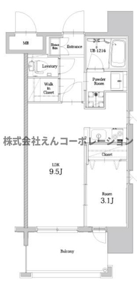 【間取り】 | エンクレスト大博通りAPEX