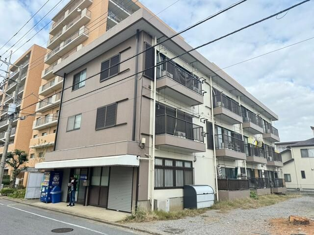 コーポニューライズの外観|外観は落ち着いています