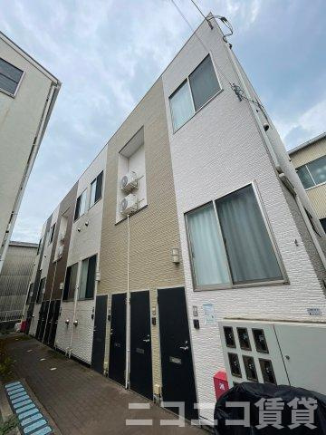 墨田区東墨田２丁目のアパートの外観|

