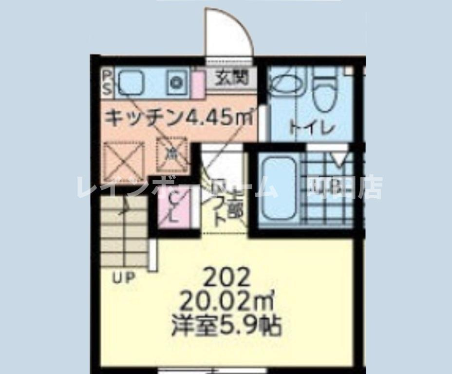 グリーントラスト淵野辺※初期費用分割後払いサービス利用可能物件の間取り