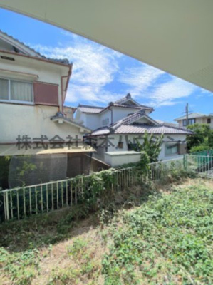 【展望】 | 　ハイメゾン中西　B棟 | 室内からの眺望です
※実際のお部屋の写真です。